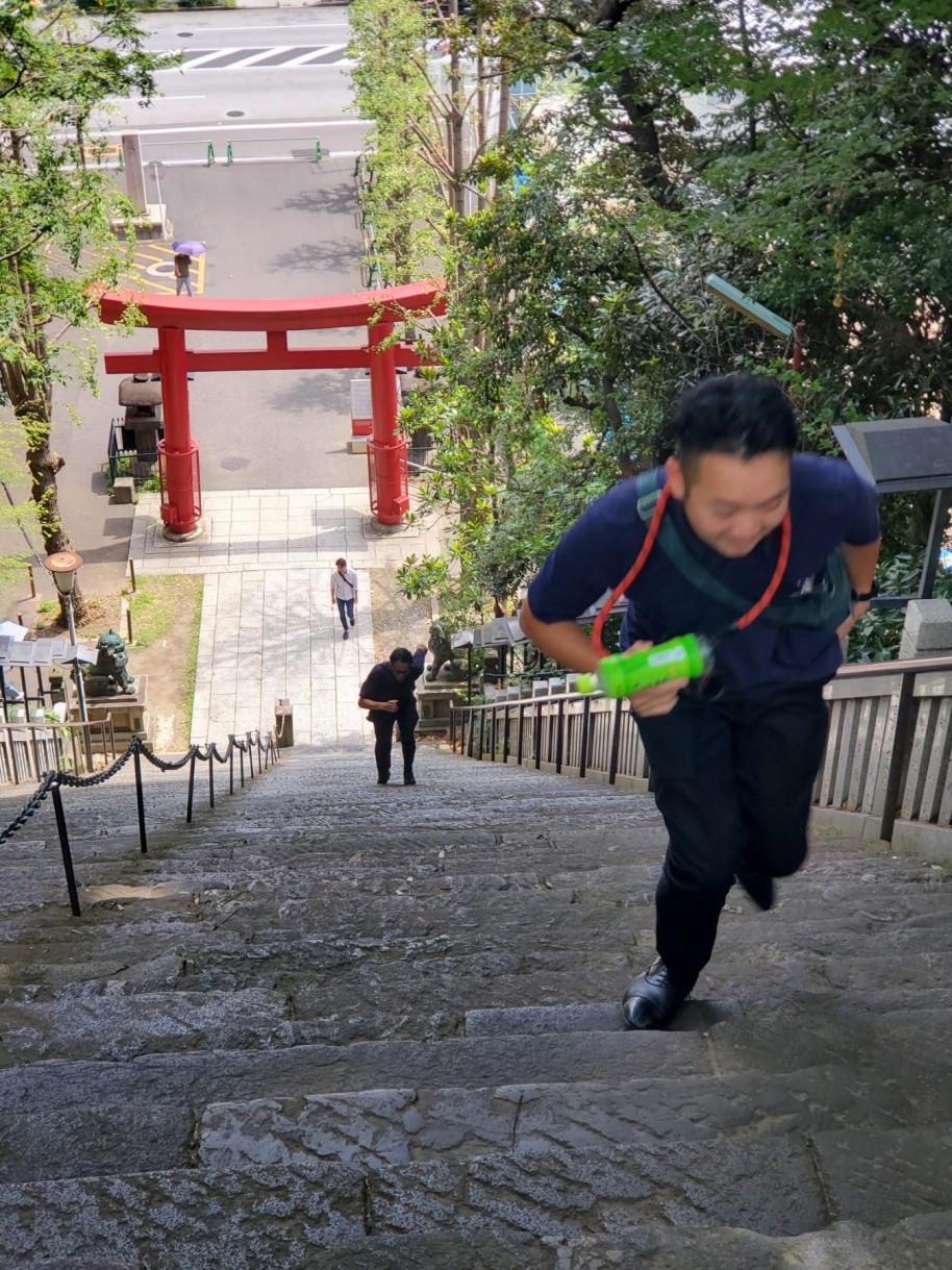 東京都内観光研修 愛宕神社