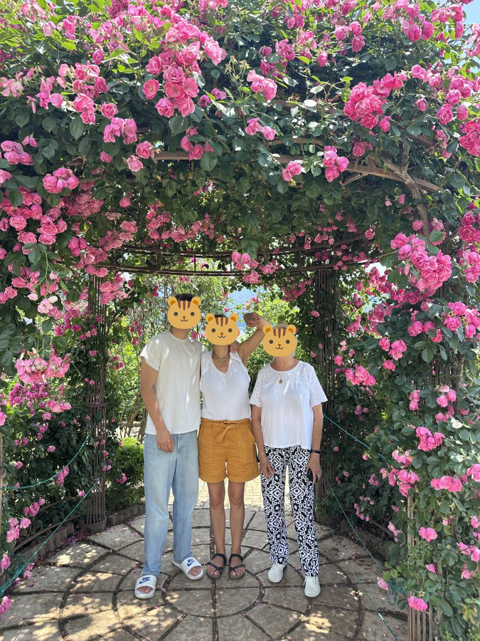 大石公園にて