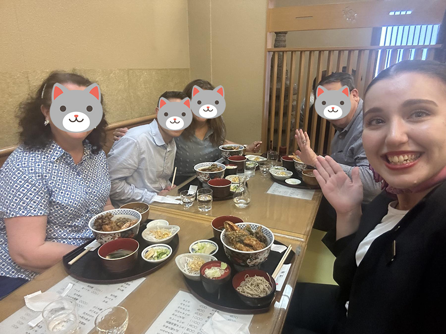 ランチはお蕎麦